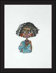 Tribal Woman: Portrait, 9"x12" Limited edition of 50, Archival Pigment Print (Kuttimalu)